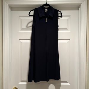 Anne Klein Navy Blue Dress 4
